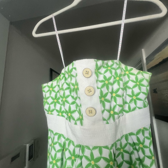 Lily Pulitzer tropical strapless dress - Picture 3 of 3